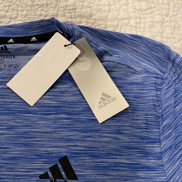 Adidas Prime Green Athletic Tee S - Picture 4 of 4